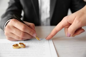 signing a prenup agreement