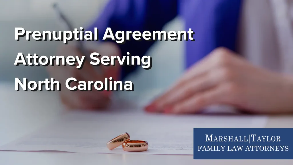 Prenuptial Agreement Attorney Serving North Carolina Image